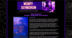 Desktop Screenshot of montyoxymoron.com